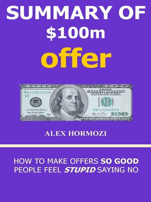 cover image of Summary of $100M Offer